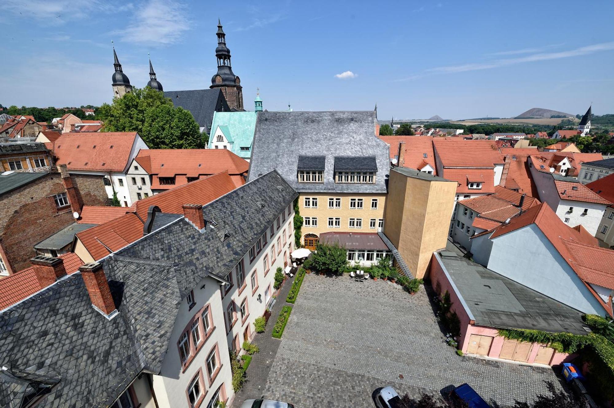 Hotel Graf Von Mansfeld Lutherstadt Eisleben Exterior foto